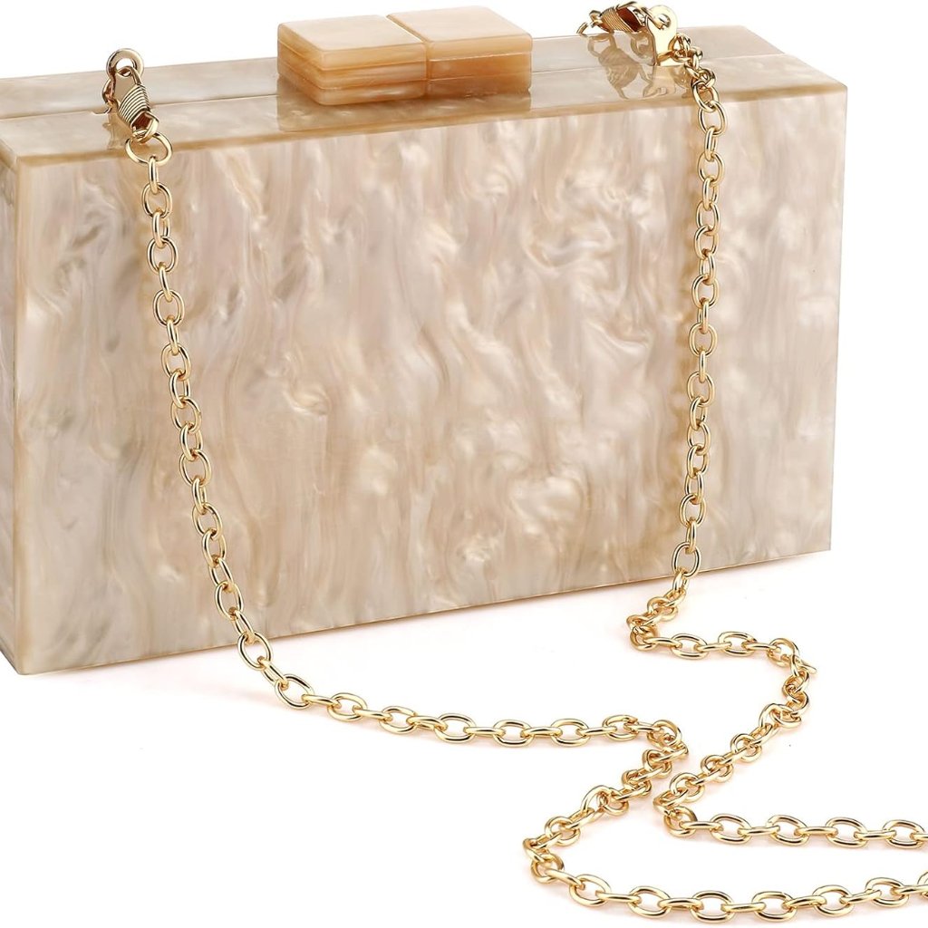 Acrylic Clutch Purses For Women With Marbling Purses And Handbags Elegant Banque